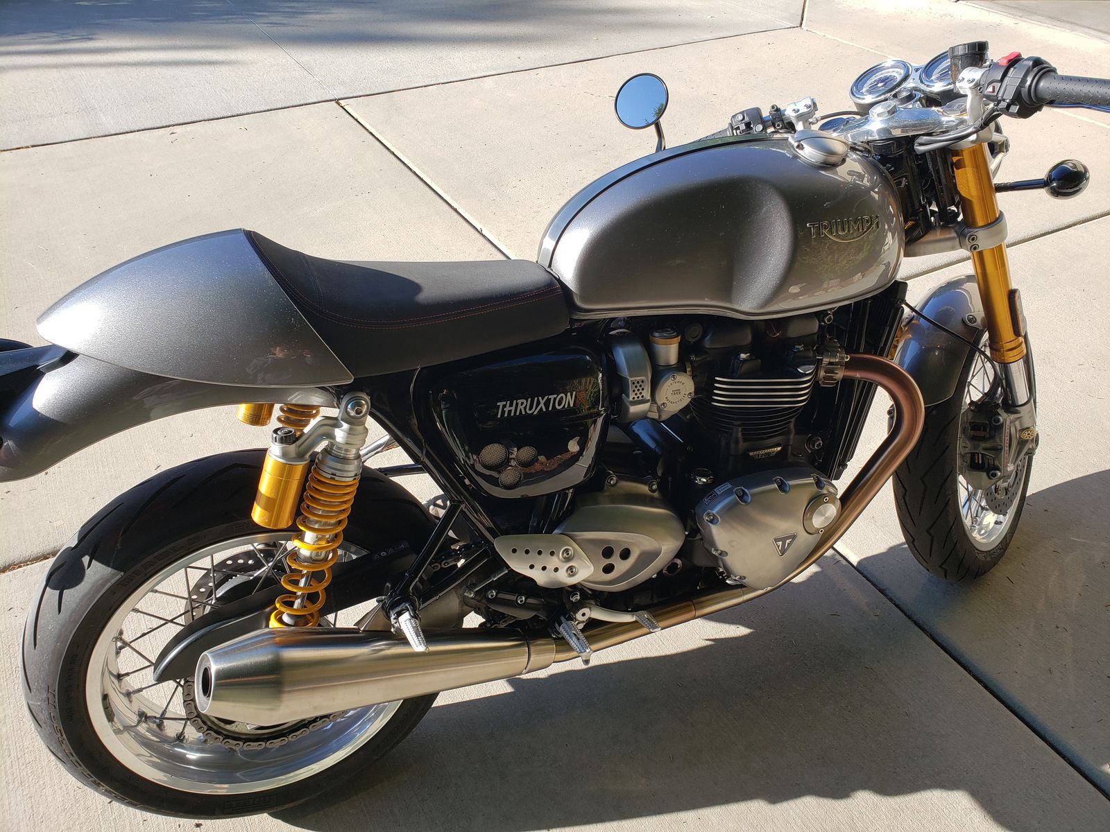 2019 Triumph Thruxton R 1200  4856 mi