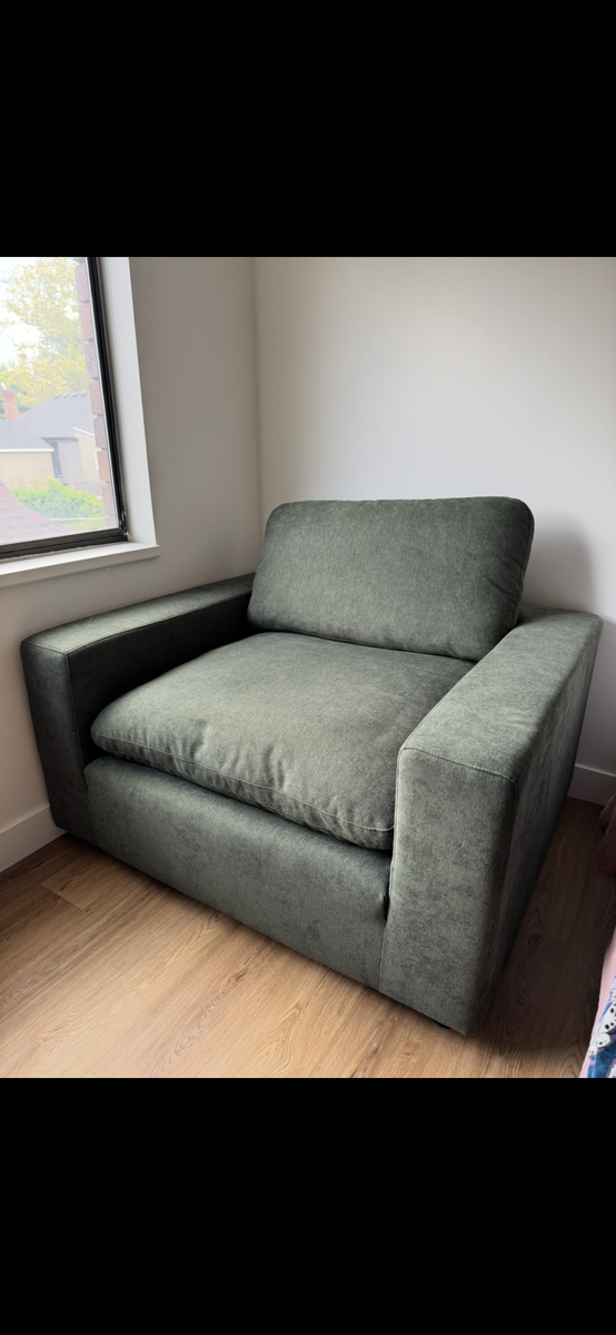 Living Spaces Oversized Armchair