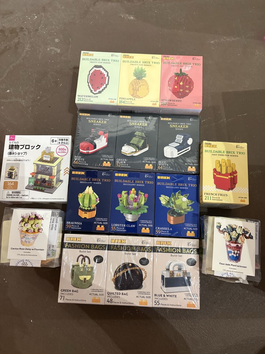 Mini Building Block Sets Lot – BRIK / Micro Brix