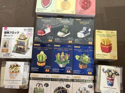 Mini Building Block Sets Lot – BRIK / Micro Brix