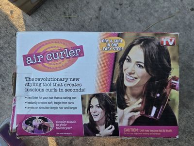 Air Curler Hair Styling Tool - Dry & Curl in One Easy Step for Soft, Tangle-Free Curls (As Seen On TV)