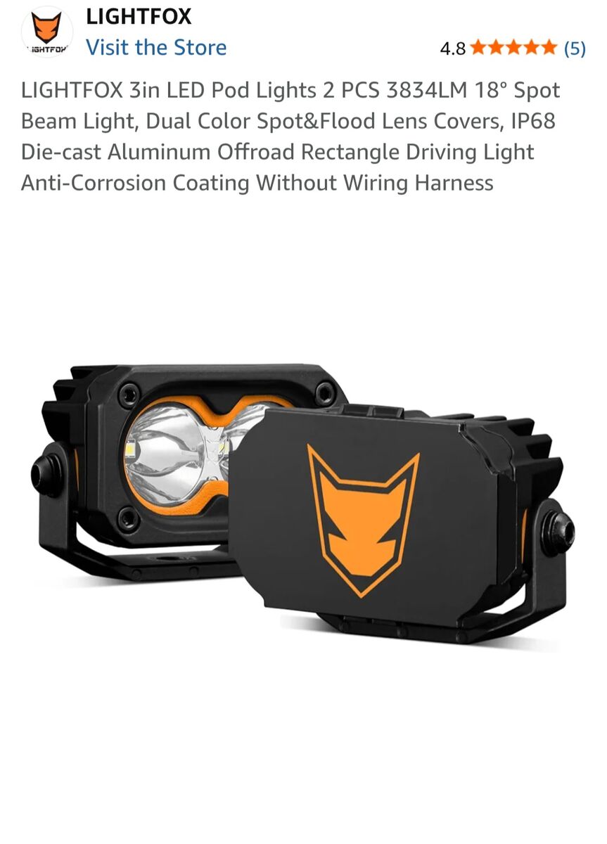 Lightfox LED pod lights