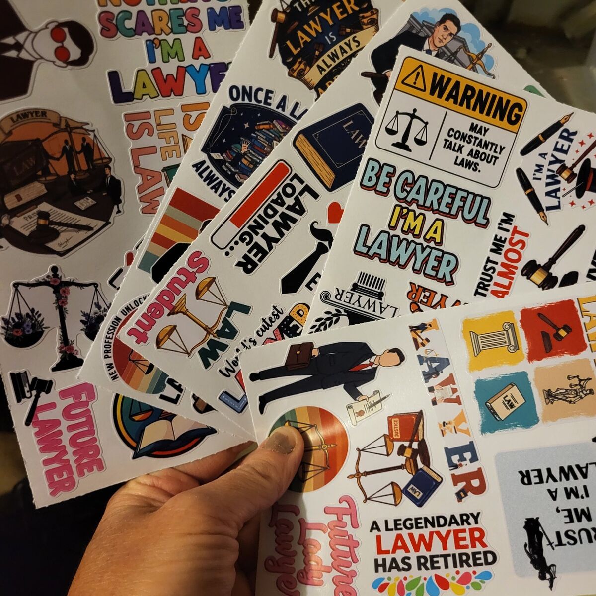 Set of 5 Sticker Sheets