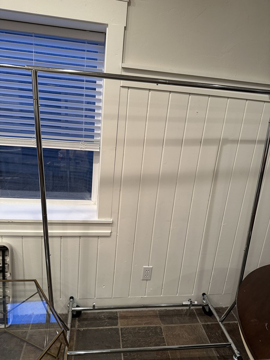 Rolling Garment Rack - Heacy Duty Rack With Wheels