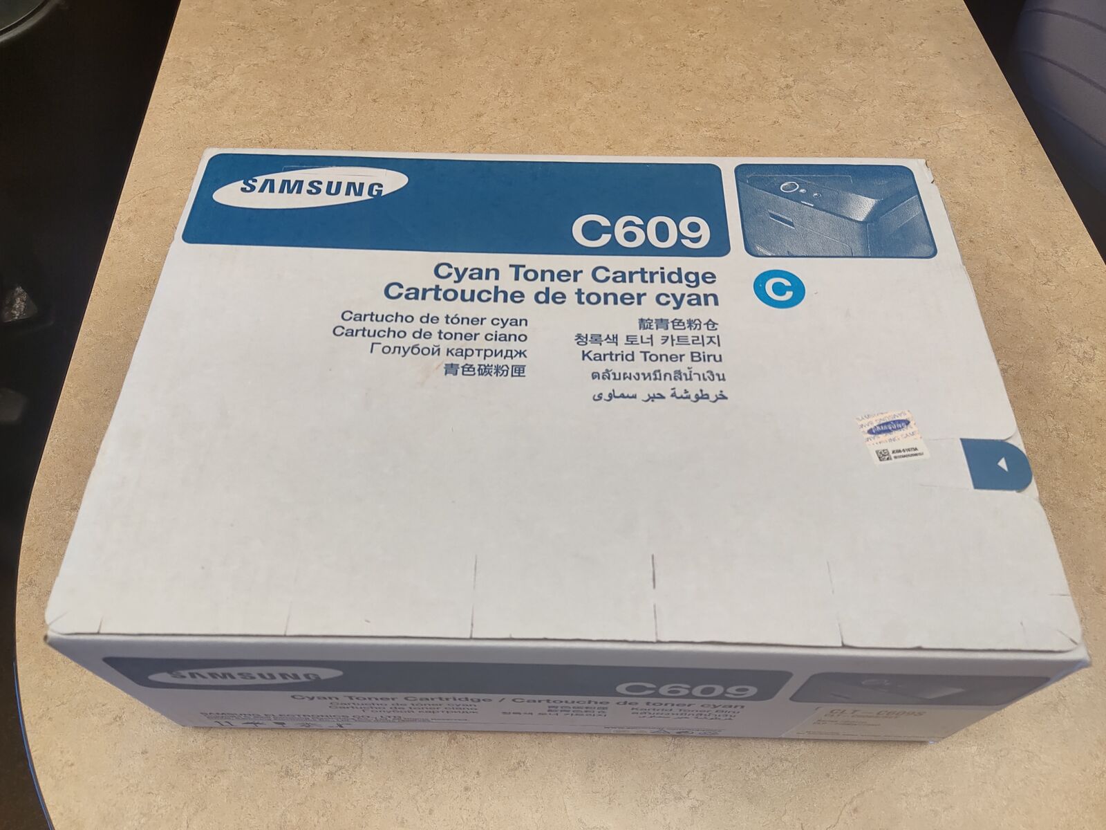 Genuine Samsung C609S CLT-C609S Cyan Toner Cartridge CLP-770/775