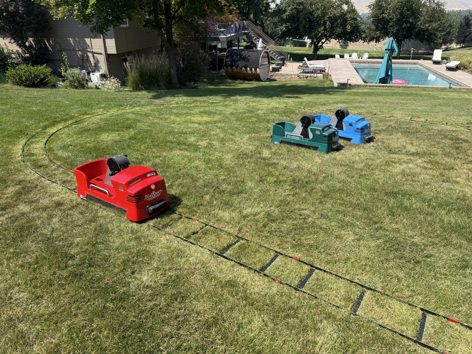 Kids Train Ride 80 ft of track