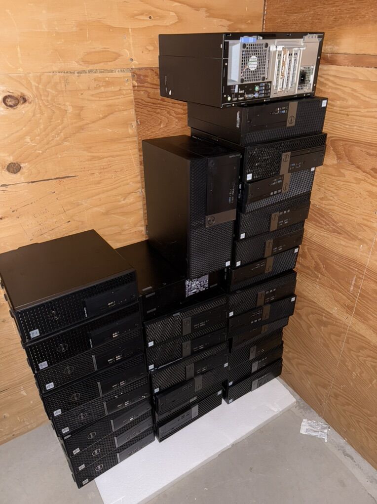 Lot Of 10 Dell Otiplex Computer