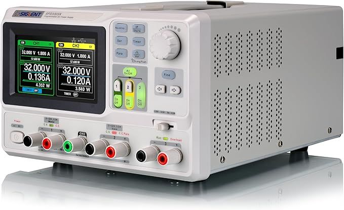Siglent SPD3303X-E Programmable Linear DC Power Supply (Triple Output, 220W)