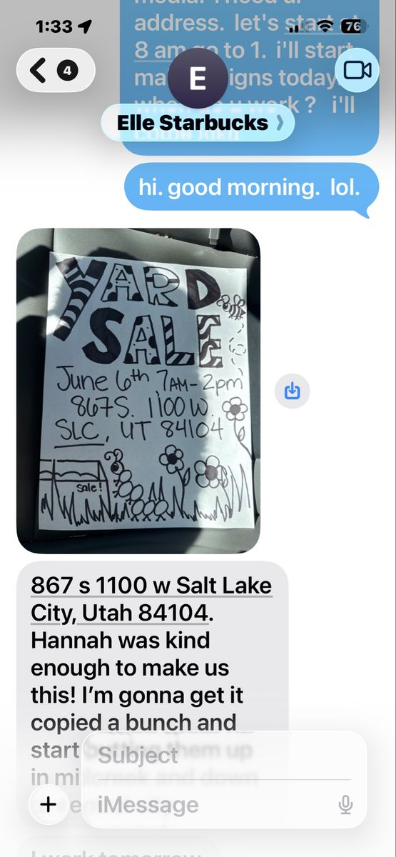 3 Family Yard sale. lots of vintage and high end