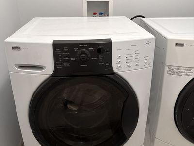 Kenmore HE3 Front-Load Washer and Dryer Set - White