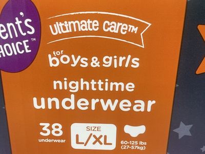 Parent’s Choice Nighttime Underwear L/XL