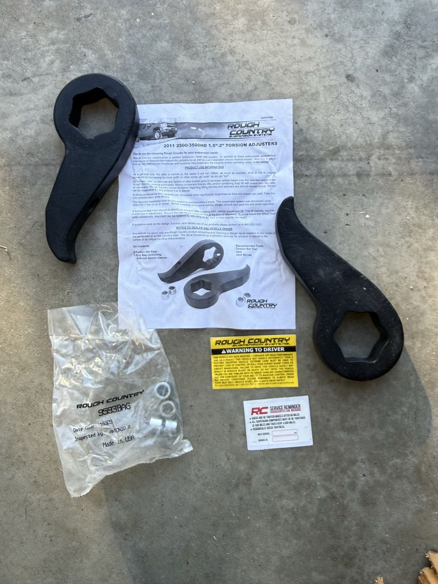 Chevy/gmc torsion bar adjusters