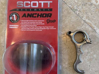 Scott Archery Anchor Hinge Release stainless steel