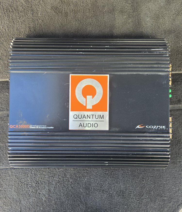Amplifier and Subwoofer