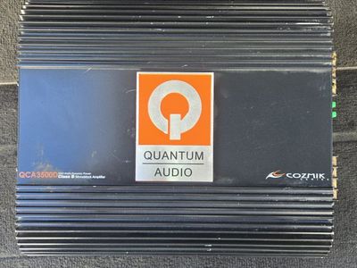 Amplifier and Subwoofer