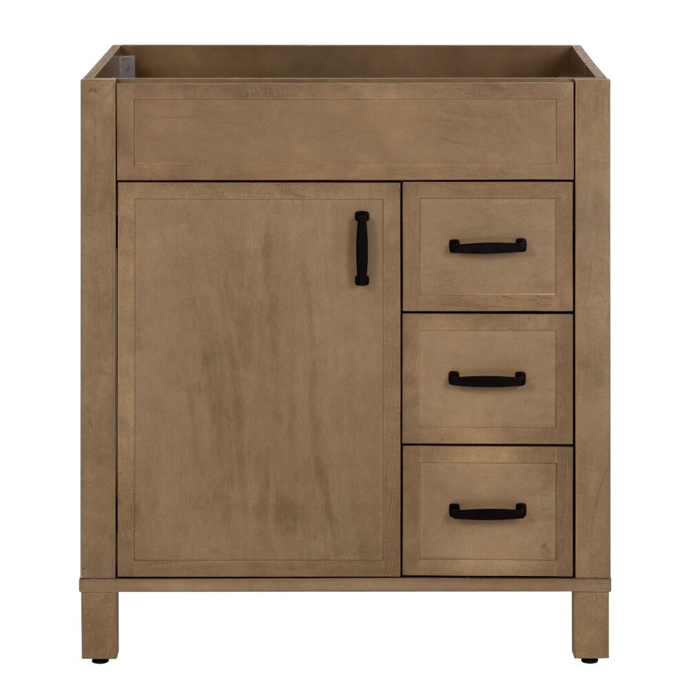 Home Decorators Collection Winsome 30 in. Bath Vanity Cabinet without Top in Sand