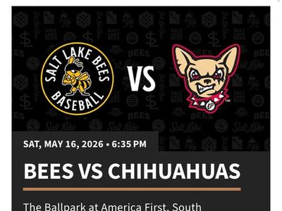 5- tickets bees game for Saturday 5/16 drone show