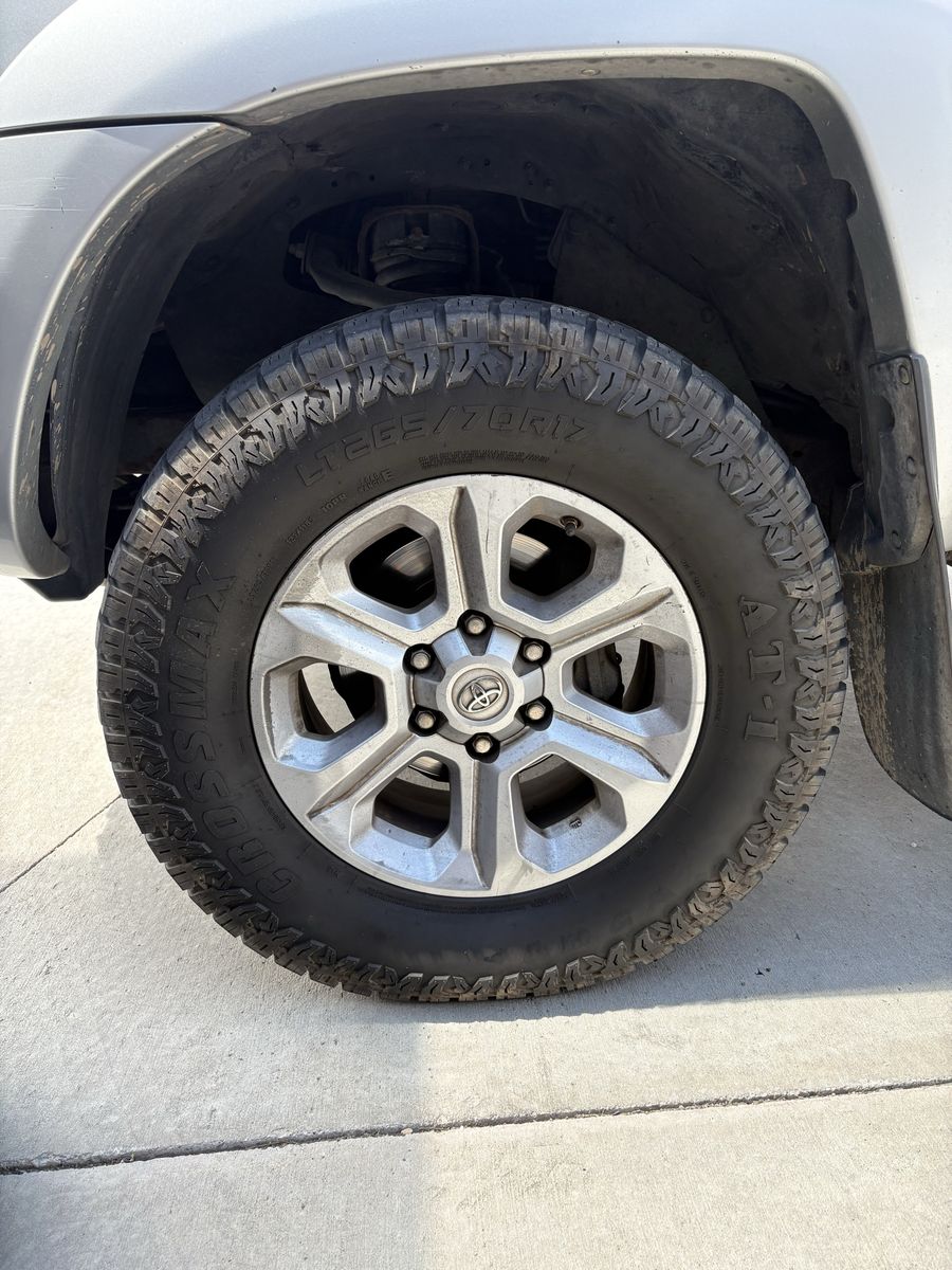 Toyota Tacoma stock rims