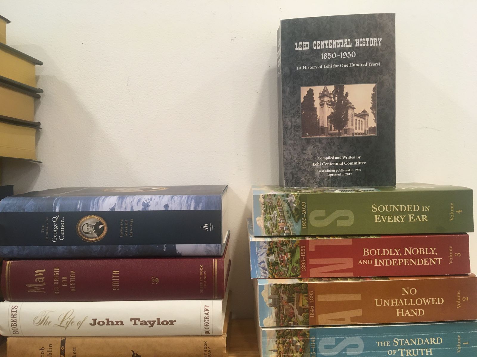 Lehi Centennial History & Various Historical Books