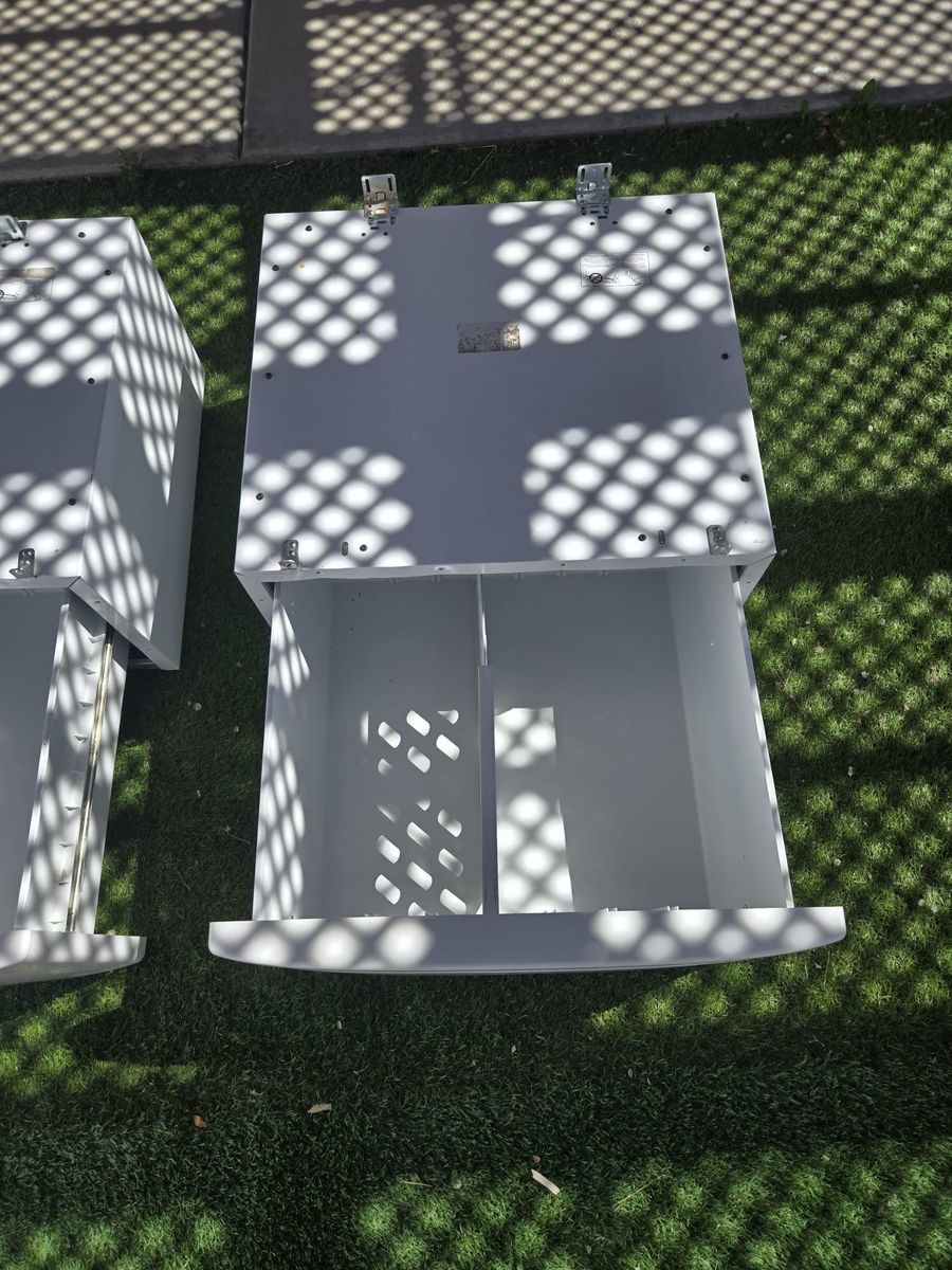 Washer and dryer drawers