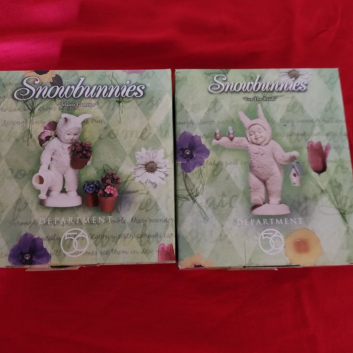 Set of 2 Snowbunnies