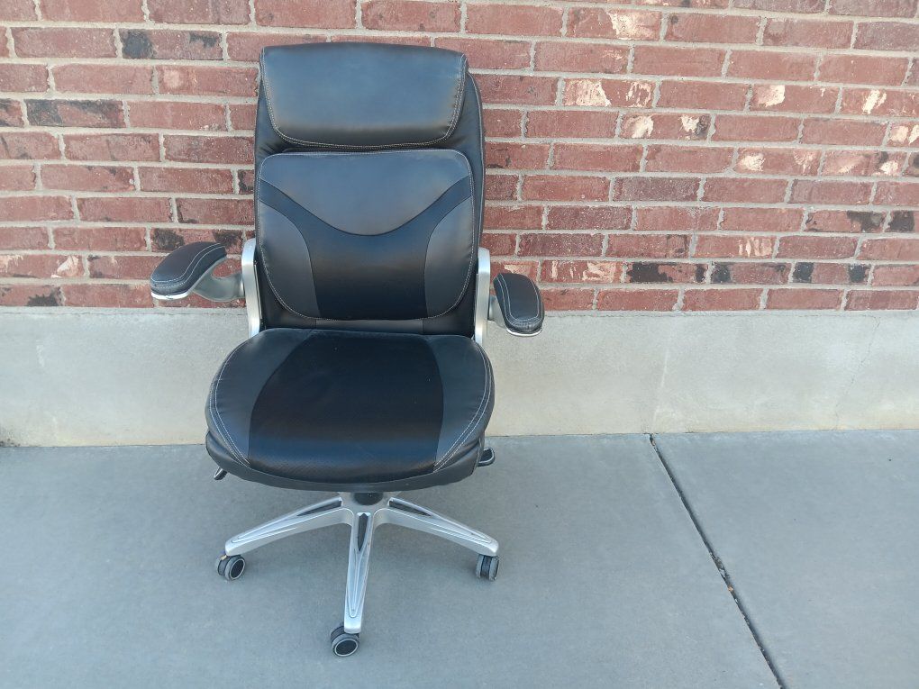 Wellness By Design Leather Executive Office Chair