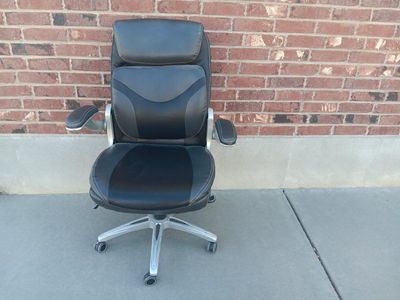 Wellness By Design Leather Executive Office Chair