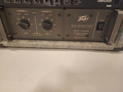 PEAVEY M-2600 Mark V Series Stereo Power Amplifier