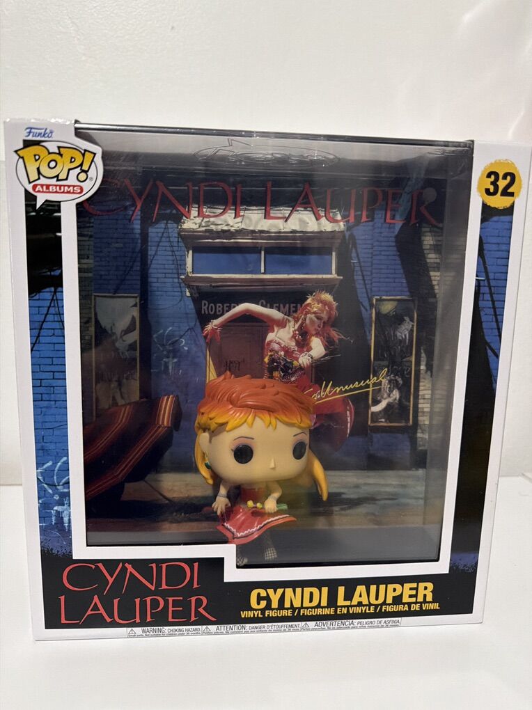 Cyndi Lauper Funko Pop! #32 Album Cover with Case