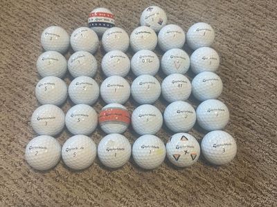 Assorted Taylormade top tier Golf balls