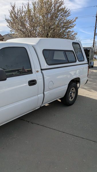 Century truck shell mid/high cap 1999-2003 Silverado/Sierra 8 ft bed