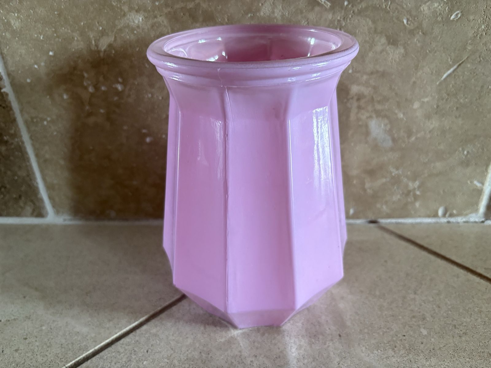 Pink Glass Vase