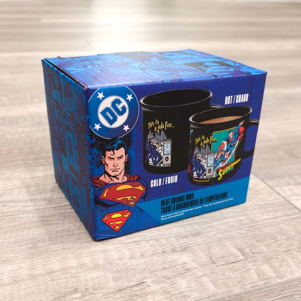 DC Comics Superman Heat Change Mug Cup