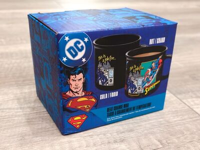 DC Comics Superman Heat Change Mug Cup