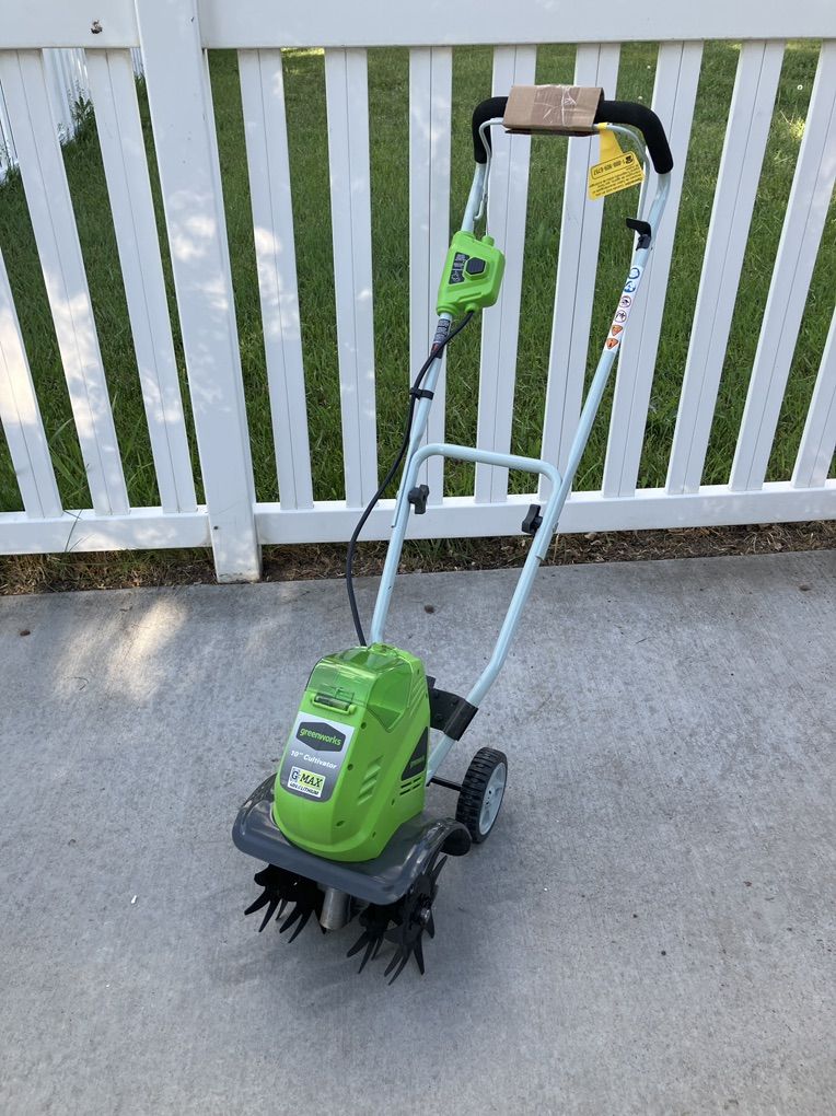 10 In Battery Powered Cultivator Tiller