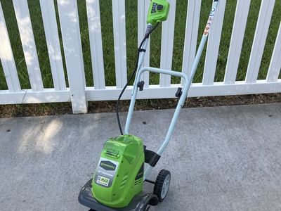 10 In Battery Powered Cultivator Tiller