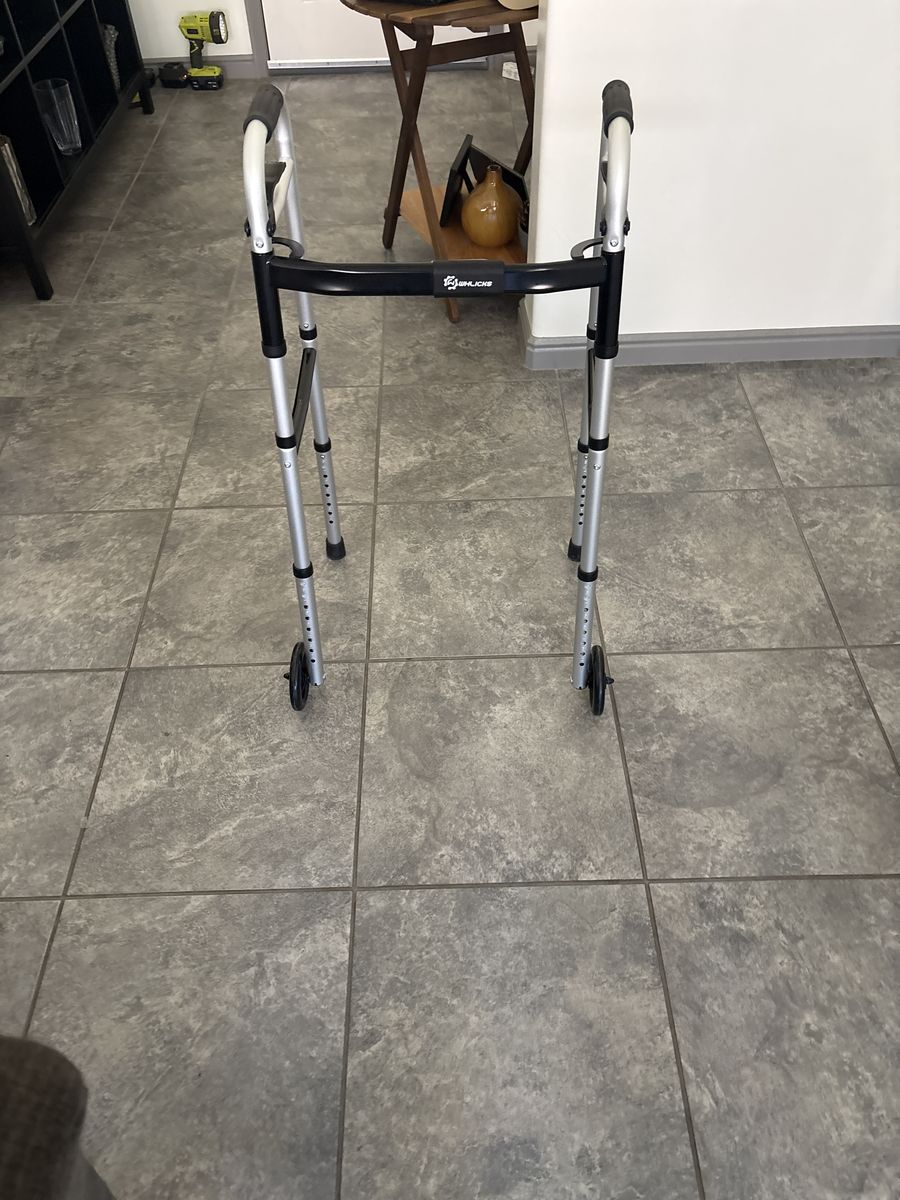 WHLICKS FOLDING  WALKER
