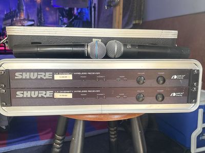Shure wireless microphones