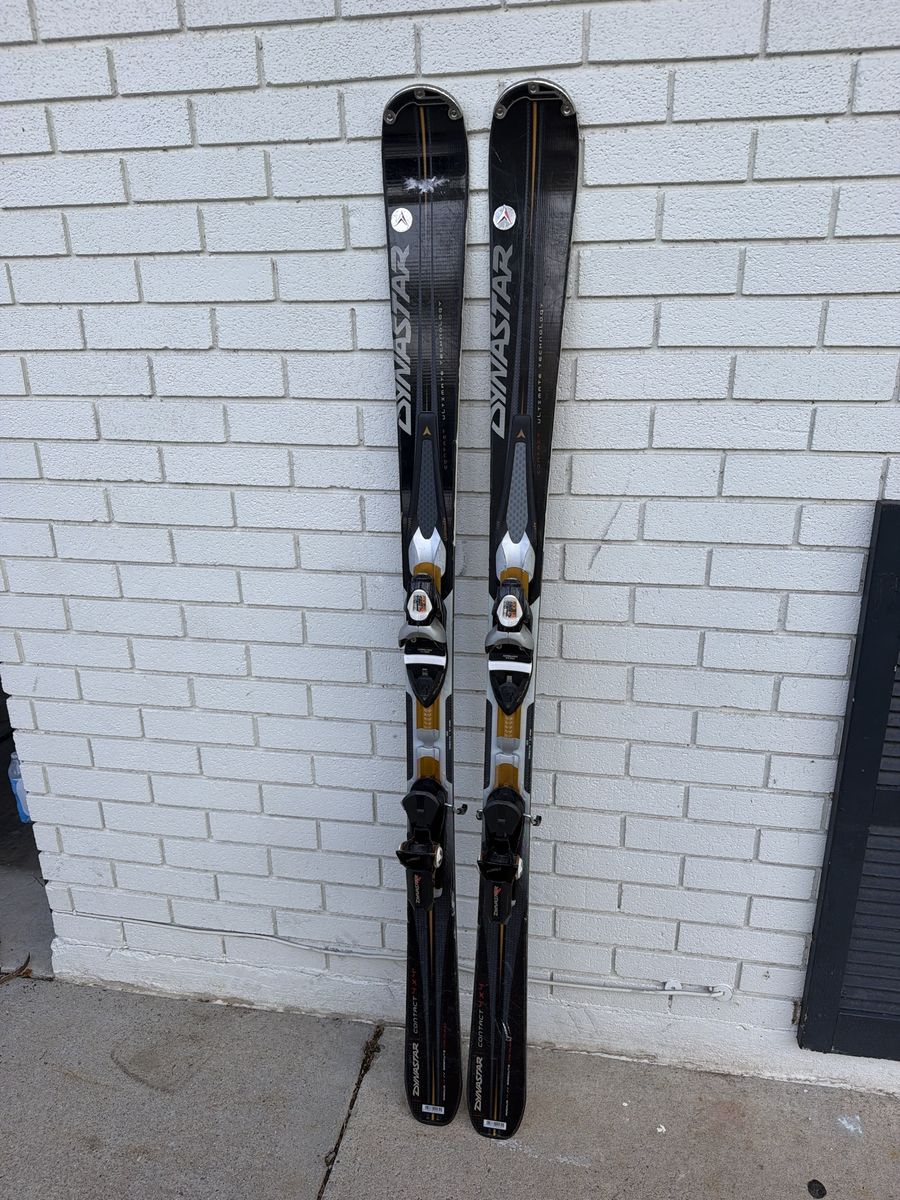 Dynastar Contact LTD Skis w/ Bindings – Smooth All-Mountain Cruiser – Great Condition