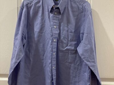 Light Blue Club Room Button Up Dress Shirt