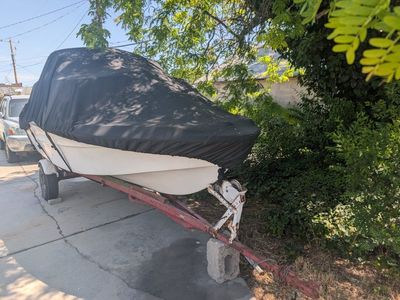 Vintage Runabout Boat with Trailer - Project Boat