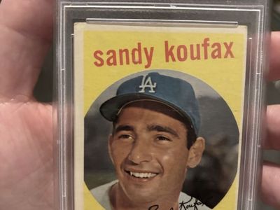 1959 Topps Sandy Koufax #163 PSA Graded