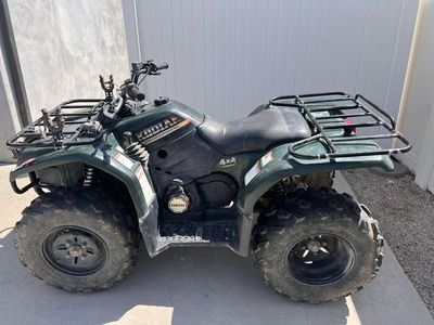 2000 Yamaha Kodiak 400 4x4 ATV - Snow plow, Front Winch, lights & Utility Racks
