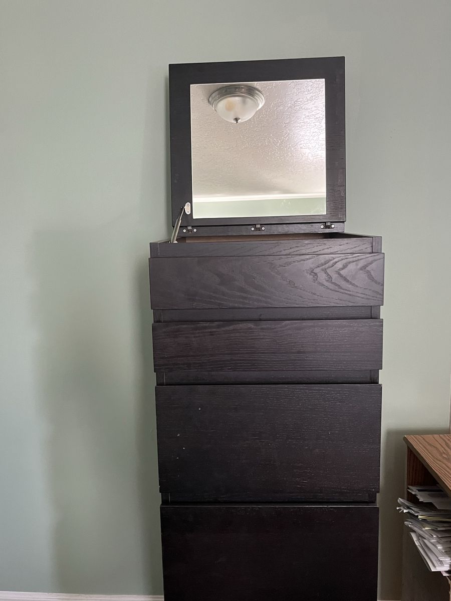 IKEA dresser and two night stands