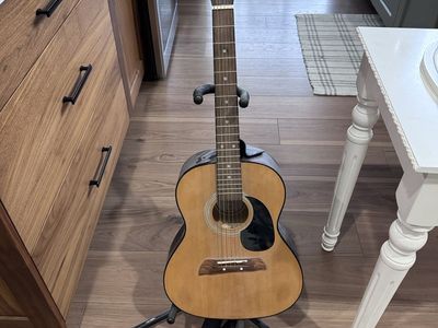 First Act Adam Levine Acoustic Guitar + Stand