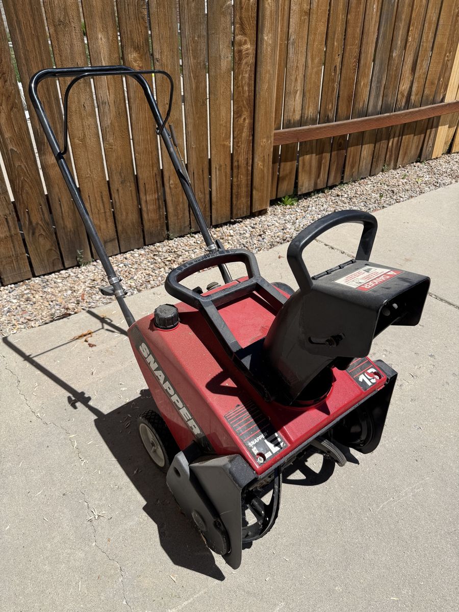 Snapper LE19 Snow Blower