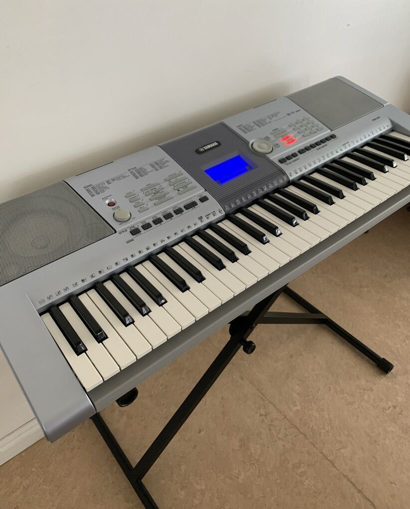 Yamaha Touch Sensitive Piano, Adapter & Stand