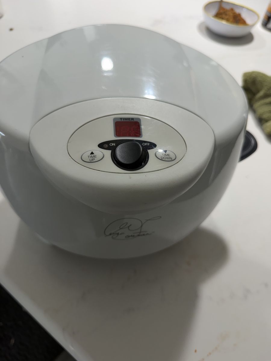 George Foreman Electric Contact Grill with Removable Pan & Digital Timer