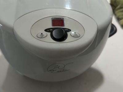 George Foreman Electric Contact Grill with Removable Pan & Digital Timer