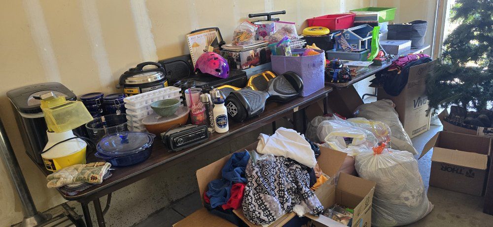 Moving yard sale